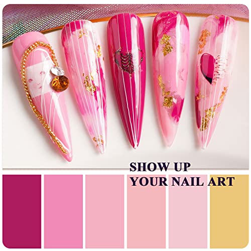 Lanfo 12 Colors Acrylic Powder Set Pink Purple Glitter Acrylic Nail Powder Kit Colorful Acrylic Powder Nails For Women No Nail Lamp Needed #TOP3