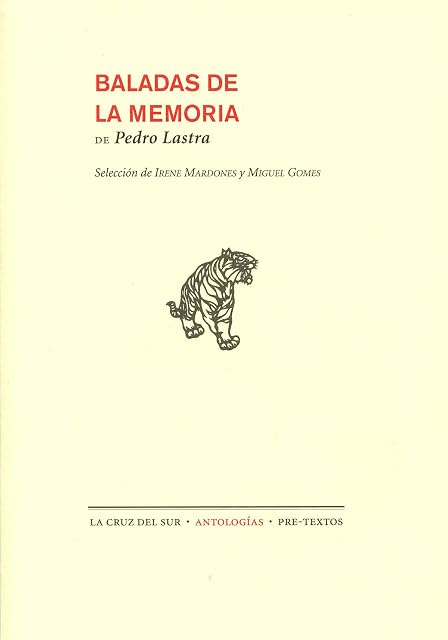 Portada de Baladas de la memoria
