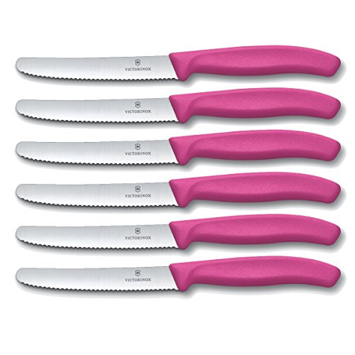 Victorinox Brotzeitmesser 6er Set pink