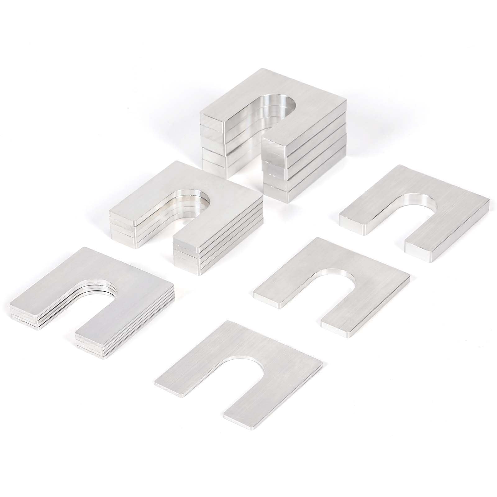 Photo 1 of 18pcs Metal Auto Lift Leveling Shims Kit For 2/4 Post Car Lift, 3-Size