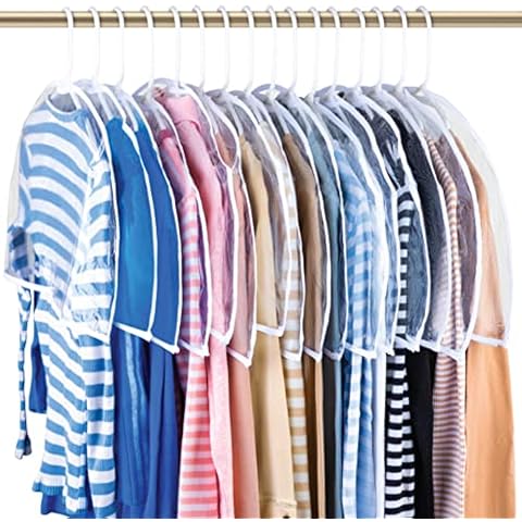 Clear Vinyl Shoulder Covers - Set of 16 Cover