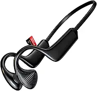 Fone Condução Óssea Bluetooth Corrida Academia Esportivo Capacidade de Bateria Até 8 horas Microfone Cancelamento Ruído Chamadas