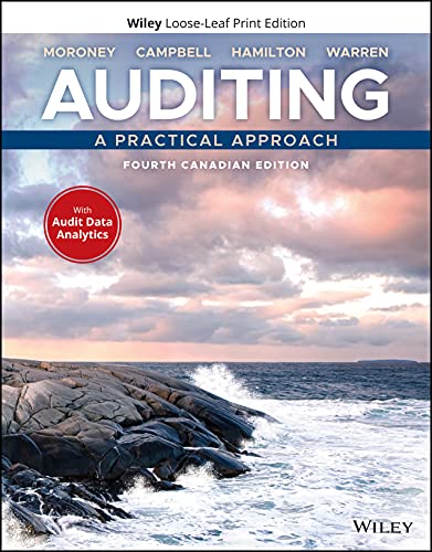 Auditing: A Practical Approach with Data Analytics