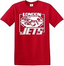 London - Jets Men's T-Shirt Red Dwarf - Inspired Lister - Rimmer Football 100% Cotton Top