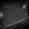 ELOKO Leather Car Boot Mat for Volkswagen VW Beetle 2012-2017 2018 2019, Waterproof Anti-Scratch Non-Slip Trunk Pad, Cargo Tray Protector Liners Accessories,Black