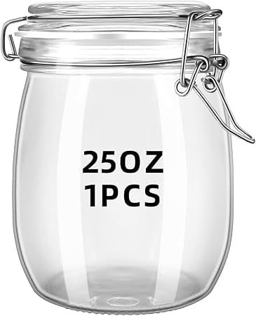 Amazon.com: Weck 762 Jelly Jar - 1/5 Liter, Set of 6