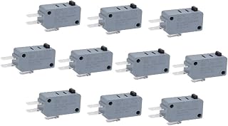 New Lon0167 12 sztuk kuchenka mikrofalowa z zamrażarką mikroprzełącznik serii KW8 AC/DC 125 V 250 V.(12 Stücke Mikrowelle Gefrierschrank Mikroschalter KW8 Serie AС/DC 125 ν 220 V