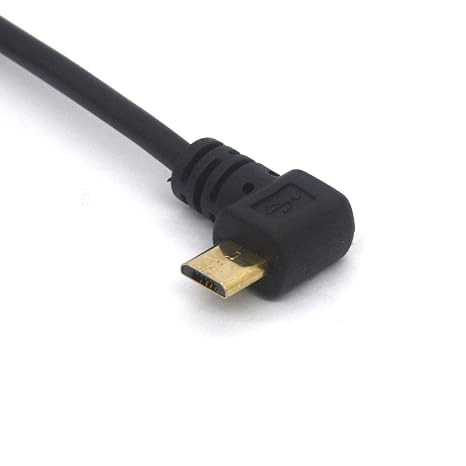 90 Micro USB to 3.5mm Cable Car AUX Audio Output Adapter Audio Jack Lead | 1 meter