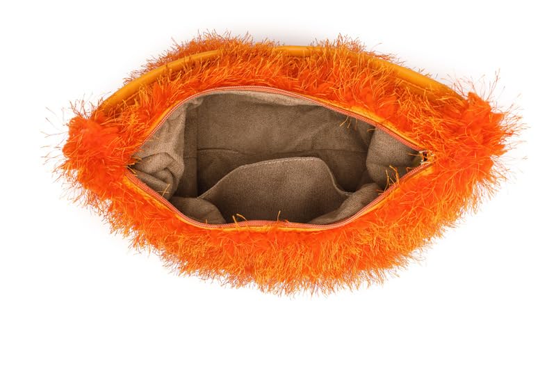 2024 Winter Women Bag Cute Tote Bags Y2k Purse Women's Shoulder Handbags Faux Fur Tote Bag Fluffy Satchel Handbags4