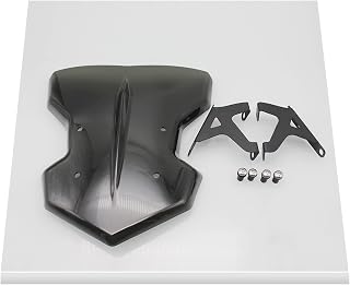 KVKAPLNNTR Accesorios for Motocicletas de Parabrisas for Parabrisas for Ajuste de Montaje for Yamaha MT09 MT-09 FZ09 FZ-09 MT FZ 09 2017 2018 2019 Líneas de Cubierta y decoración(Marrone)