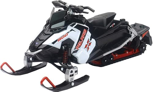 New Ray 57783 Polaris 800 Switchback - Motos de nieve color blanco, escala 1/16