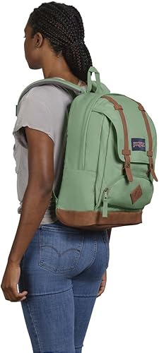 Vista 13 de JanSport Cortlandt - Mochila para laptop de 15 pulgadas, 25 litros marino