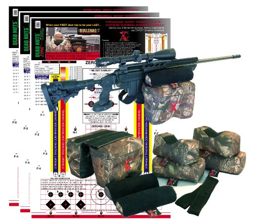 BULLS BAG P.G. (Proving Ground-Series) Tactical Rifle Shooting Rest with DNDZ-Target Technology! Spcl Ops-factory Pack (Unfilled) #0007-FP X7 ADVANTAGE Expert Shooting Rest Complete Tactical/Hunter SYSTEM (7 Bag Set)
