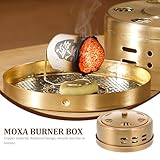 Zoom IMG-2 holidyoyo scatola moxibustione in rame Zoom IMG-2 holidyoyo scatola moxibustione in rame