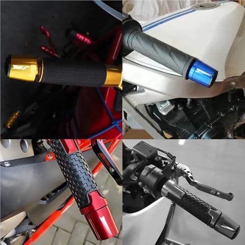 Embouts de guidon moto 22mm YZF R3 R6 évitez les vibrations des poignées - 6