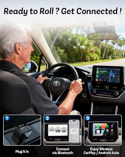 OTTOCAST Mini Core, 2 in 1 Wireless CarPlay Adapter & Android Auto Adapter — 사진 5