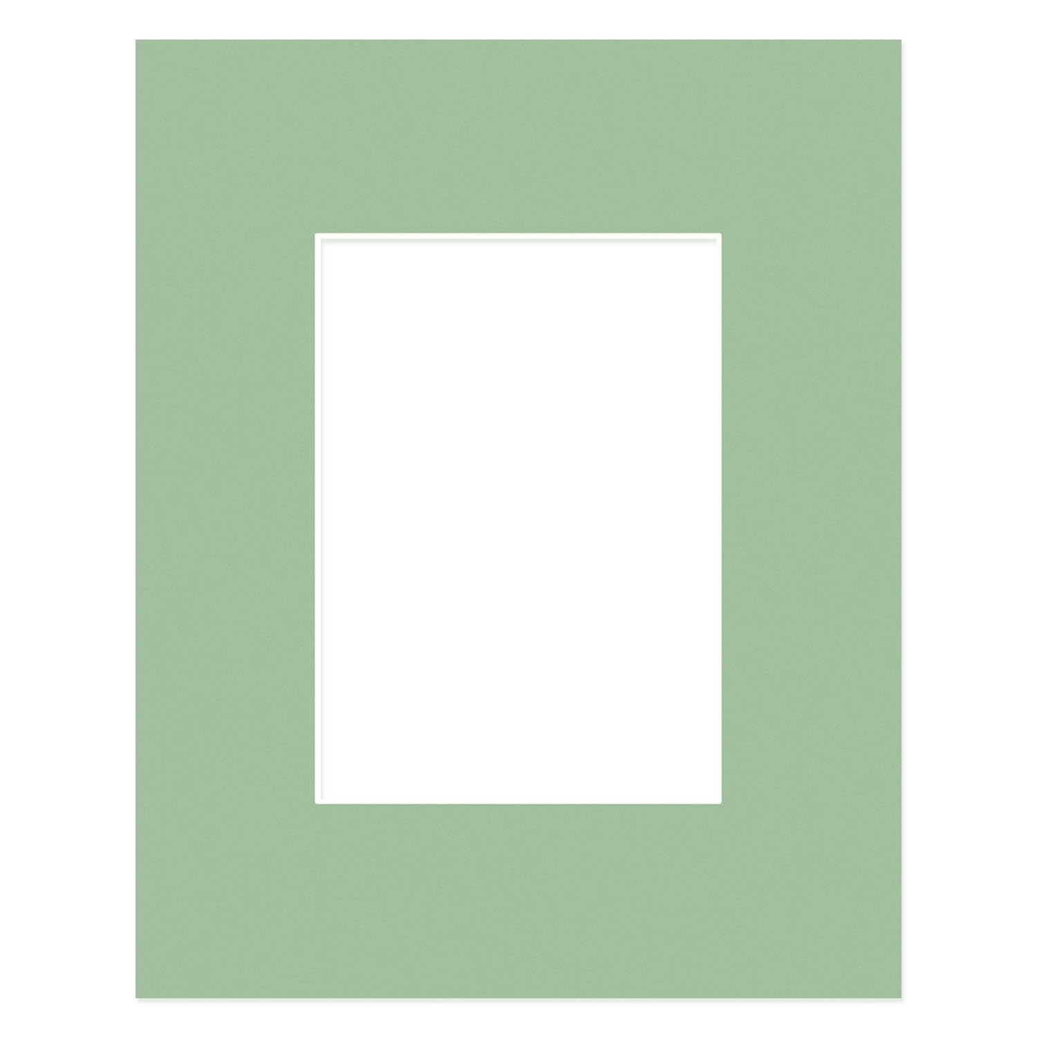 Alison Kingsgate 20x16" Sage Green Picture Mount for A4 Aperture — image 1