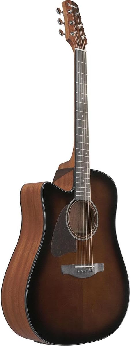 Advanced Acoustic Series AAD51LCE Left-Handed Acoustic Electric Guitar, Dark Violin Sunburst