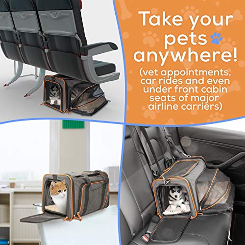 The Original Airline Approved Expandable Pet Carrier by