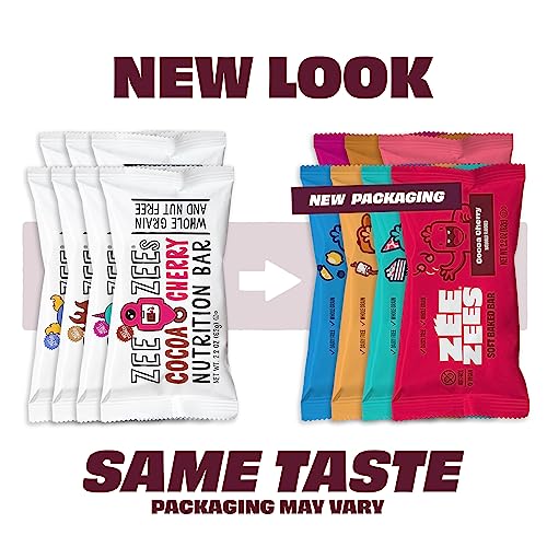 Zee Zees Campfire S'mores Soft Baked Snack Bars, 2.2 oz, 24 pack, Nut Free, Whole Grain, Safe for School, On-The-Go, Kosher, Allergy Friendly