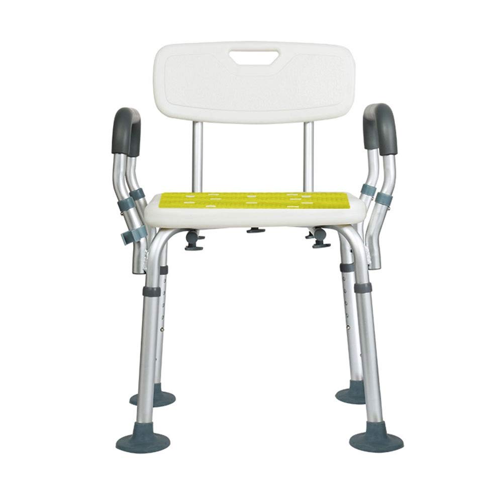 Shower Stool Shower Seat Shower Stool Bath Chair Shower Table Multi-Function Pedal Stool Plastic and Stainless Steel 3 Styles Chair,One Color-C