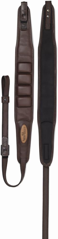 Premium Leather Padded Rifle Sling (Brown)