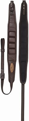 Vero Vellini Premium Leather Padded Rifle Sling (Brown)