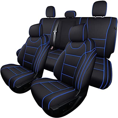 Housse De Siège Arrière Voiture Imperméable En Néoprène – Motif Papillons Élégant – Protection Universelle Pour Banquette Auto, SUV, Camion