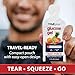 TRUEplus Glucose Gel Pouch, Fruit Punch Flavor, 15g Fast-Acting Carbohydrates, Fat Free, Gluten Free, Quick Support for Low Blood Sugar and Energy, 72 Pack