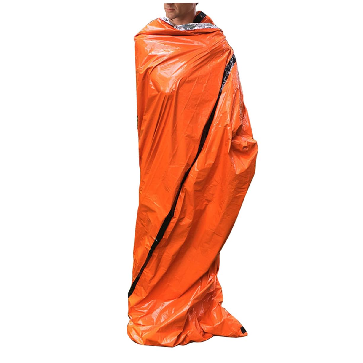 HANABASS Micro Emergency Sleeping Bag Camping Bedding Sleeping Bag Liner Pe Aluminum Film Tent Mat Lifesaving Insulation for Outdoor