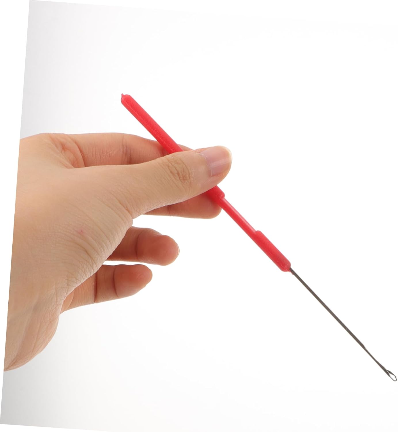 Tofficu 50pcs Thin Bead Needles Handle Bead Threading Tool for Jewelry Making Easy Use Multi-Purpose Craft Needles for Beading Projects and Accessories