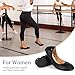 OFFCUP Damen Ballerina Leder, Klassische Flache Ballerinas, Runde Zehe, Freizeit Tanzschuhe, Weiche Leichte Bequeme Flats Schuhe Leicht - 40