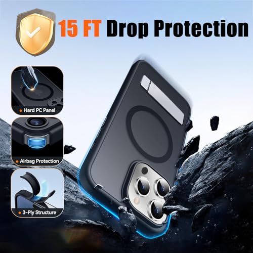 Coque iPhone 16 Pro Max avec protège-écran confidentialité pour le train et bureau
