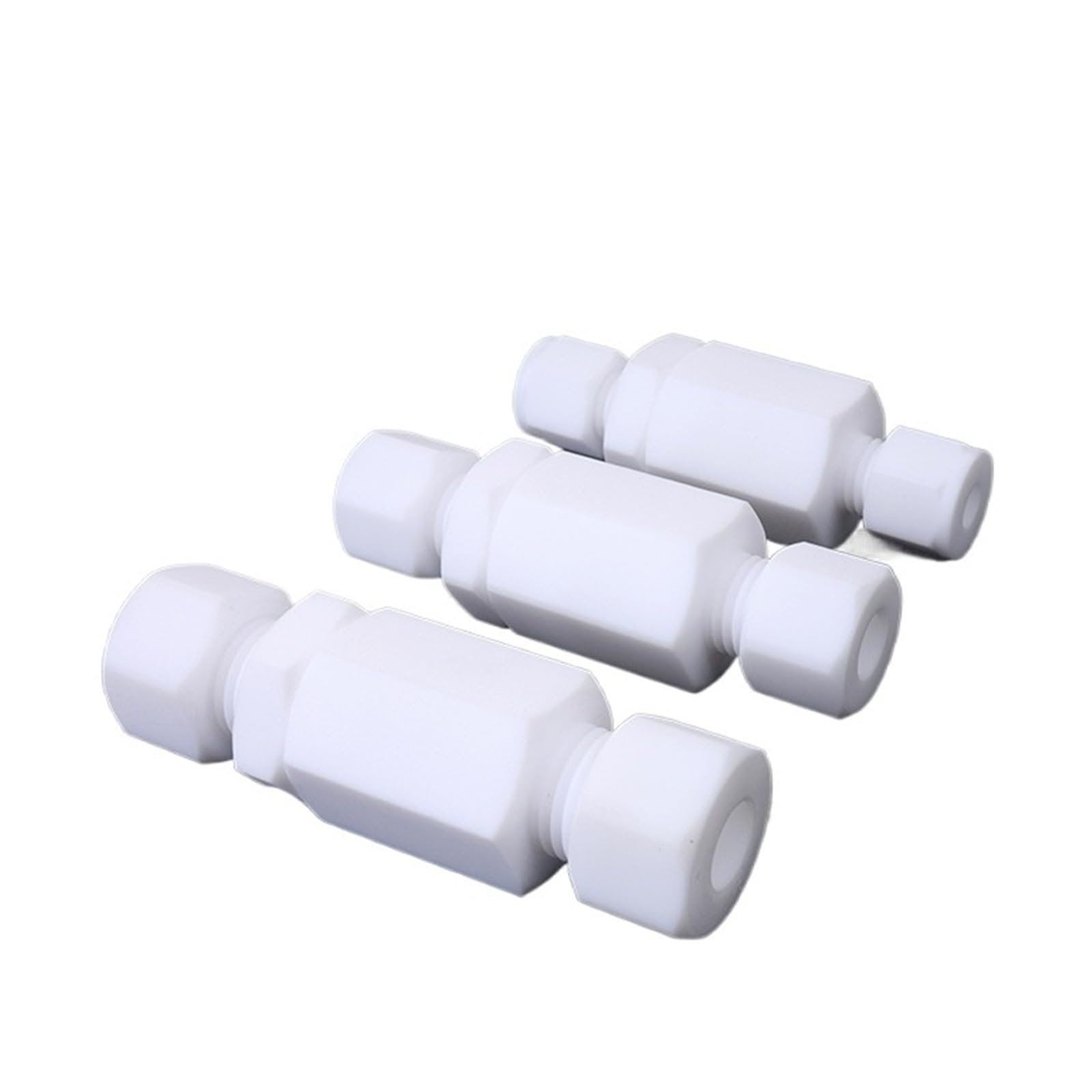 Válvula de retención unidireccional de PTFE, sin retorno, de 1/16 a 1 pulgada, 2-25 mm(25.4mm 1 Inch)