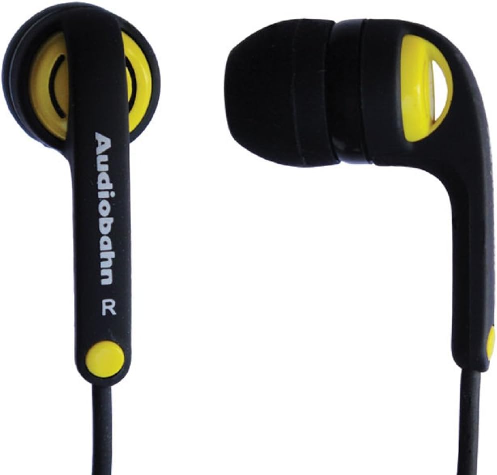Audiobahn AEP220J Chron Earphones with 10mm Driver