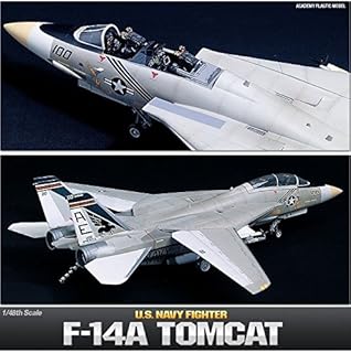 Academy 1/48 Scale Plastic Model Kit F-14A Tomcat US Navy Fighter NIB 12253 /ITEM#G839GJ UY-W8EHF3144586