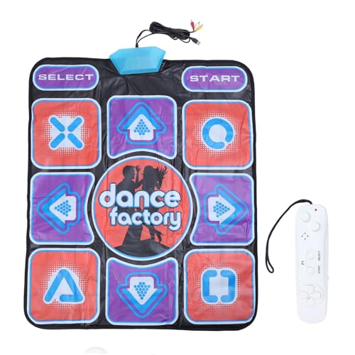 JTLB Kids Music Dance Pad Improve Coordination Anti Slip Interactive Electronic Dance Mat for TV PC