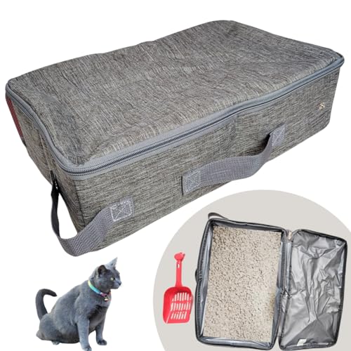 Caixa de Areia Portátil Transporte Gato Viagem