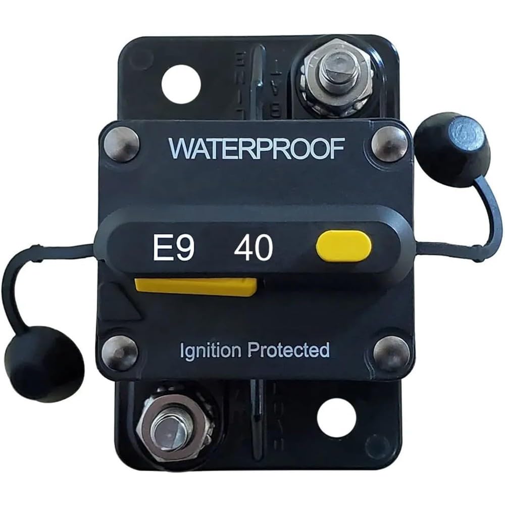 Interruttore Automatico A Ripristino Manuale Protezione Da Sovraccarico Impermeabile Ad Alta Tensione IP67 Con Interruzioni Di 3/8 Perni Componenti elettrici(100A)