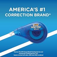 BIC Wite-Out Brand EZ Correct Correction Tape, 39.3 feet, 4-Count Pack of White Fast, Clean and Easy to Use Tear-Resistant Tape Office or School Supplies — image 8