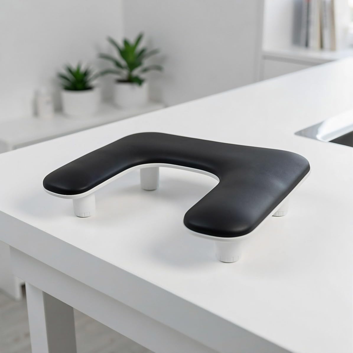 U Shaped Manicure Hand Rest Stand for Nail Tech Tables
