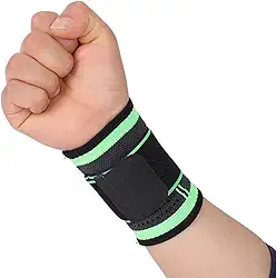 Munhequeira com Tala Ajustável Suporte para Punho e Pulso – Tendinite, Alívio da Dor e Prática Esportiva, Academia