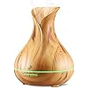 Likemylux Aroma Diffuser 400ml Mit LED-Licht – Ultraschall Luftbefeuchter & Duftzerstäuber In Holzoptik