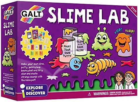 Galt Toys, Slime Lab, Science Kit for Kids, Ages 5 Years Plus