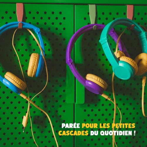 Lunii - Casque Filaire Enfant, Compatible Ma Fabrique à Histoires et FLAM