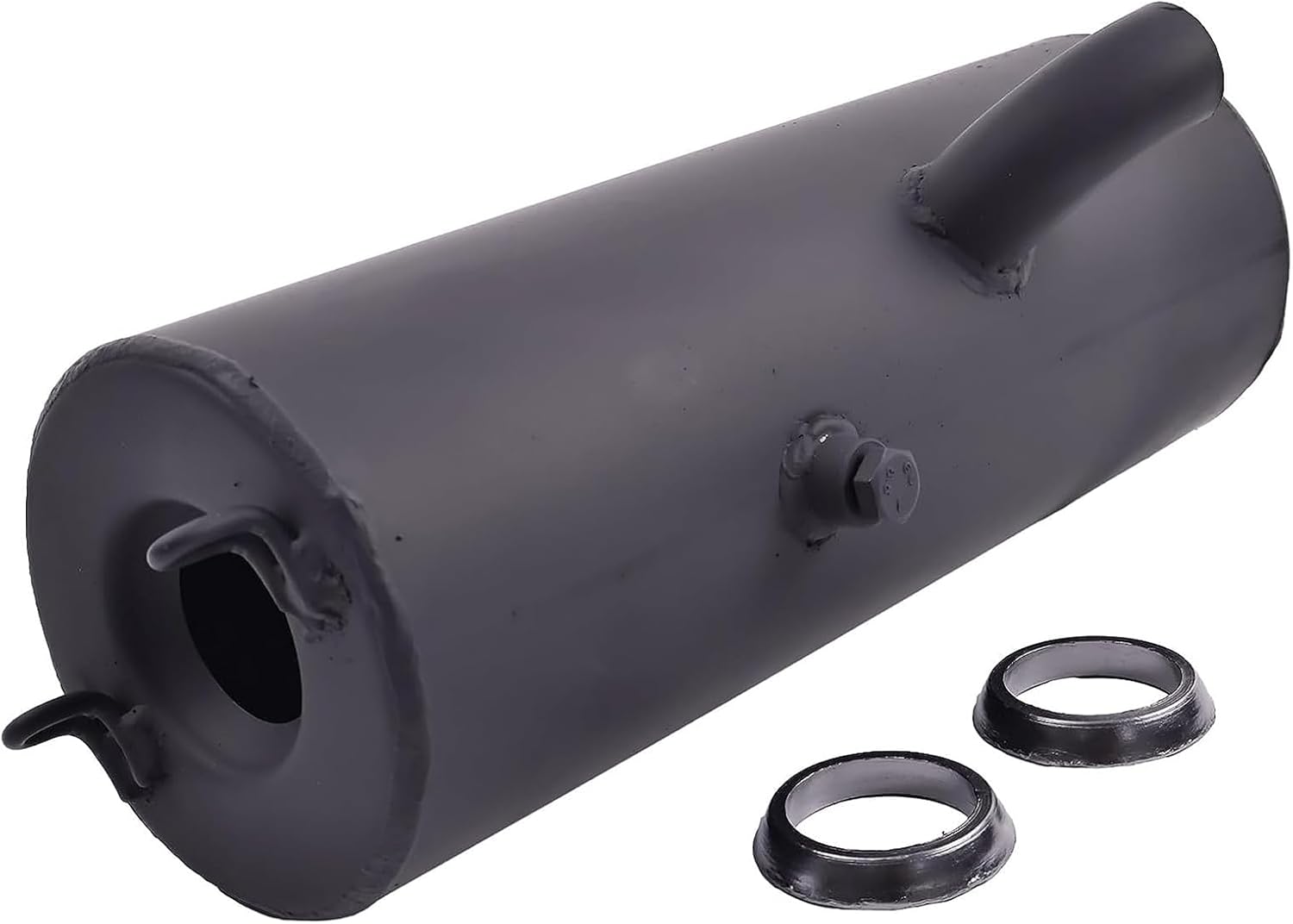 Muffler Silencer with Gasket 1261006-489 1261006-029 Compatible for Polaris Scrambler 500 4X4 2X4