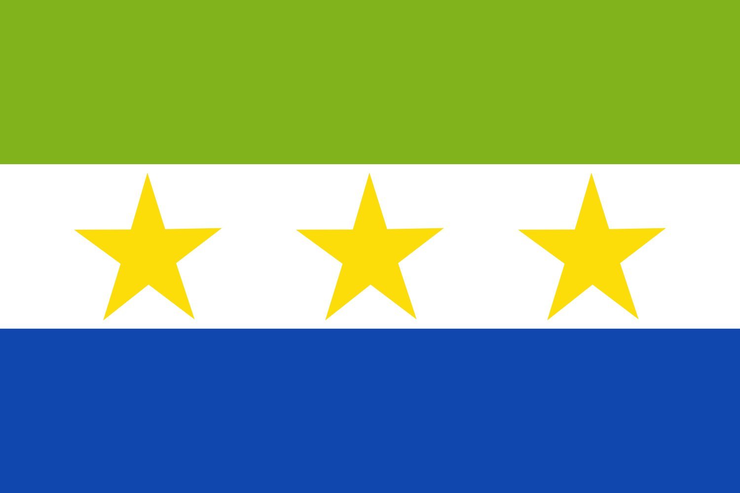 Drapeau San Andrés de Cuerquía Antioquia pour décoration murale de salon