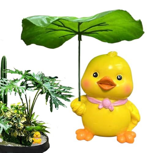 Statue de Canard - Statues de Canard en Plein air | Décoration de Jardin Figures extérieures | Charmants Canards de Jardin | Décor de de | Décoration Mignonne pour la Cour de Fleur de pr