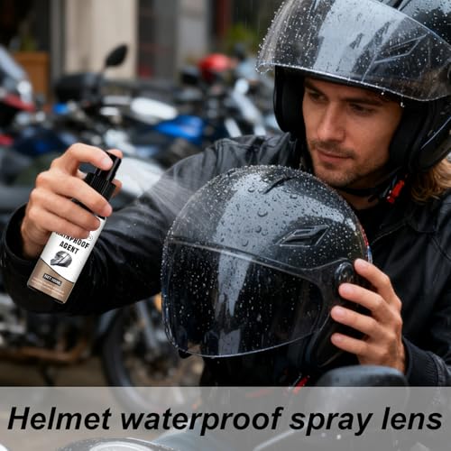 Arroopu Spray Anti Vaho Para Gafas | 100ml Limpiador Antivaho para Casco,Agente Resistente a la Lluvia para Cascos,Para Adultos Buceo Scuba Esnórquel Esquí Natación Ciclismo Y Actividades Exteriores - imagen 2