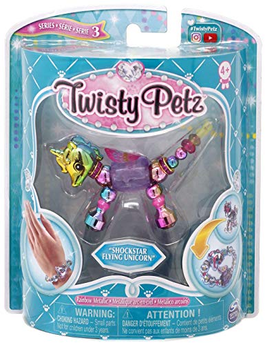 Twisty Petz New Series 3 ShockStar Flying Unicorn Collectible Bracelet Toy